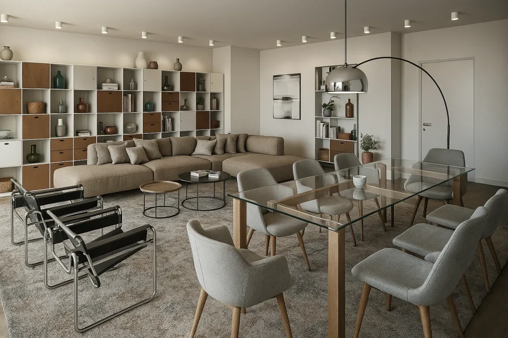 Rendering 3D di un appartamento di lusso in Messico, con terrazza panoramica, piscina privata e interni moderni | 3D-Rendering eines Luxusapartments in Mexiko mit Panoramaterrasse, privatem Pool und modernem Interieur | 3D rendering of a luxury apartment in Mexico with panoramic terrace, private pool and modern interiors