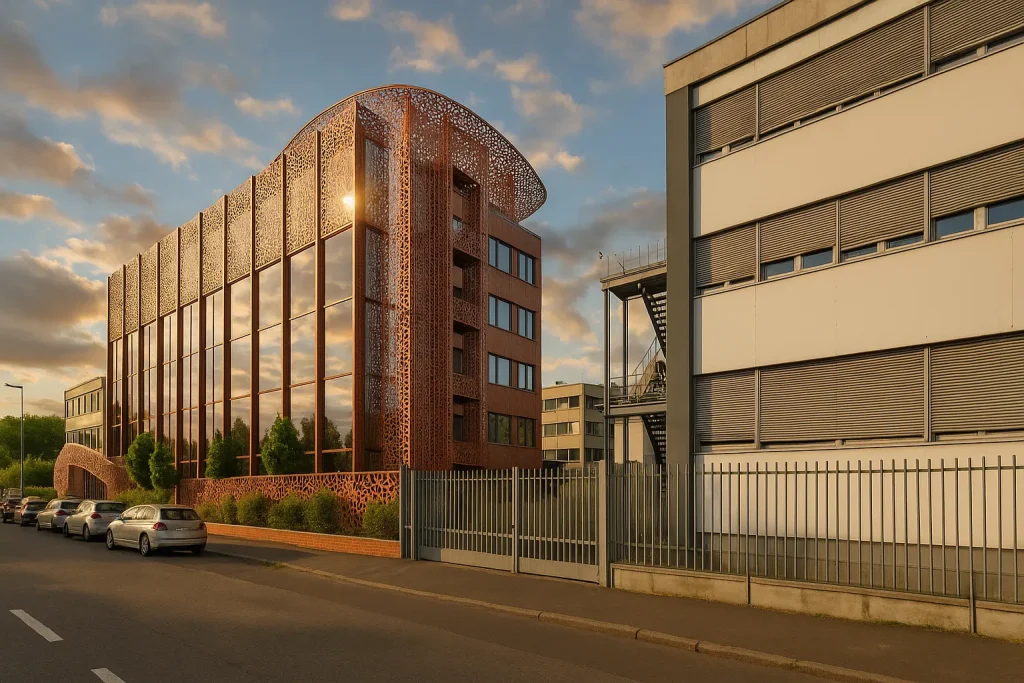 Rendering di interni ufficio a Milano con stile pulito, materiali nobili e atmosfera professionale | Rendering von Büroräumen in Mailand mit klarer Linienführung, edlen Materialien und professioneller Ausstrahlung | Interior rendering of office spaces in Milan with clean style, noble materials and professional atmosphere