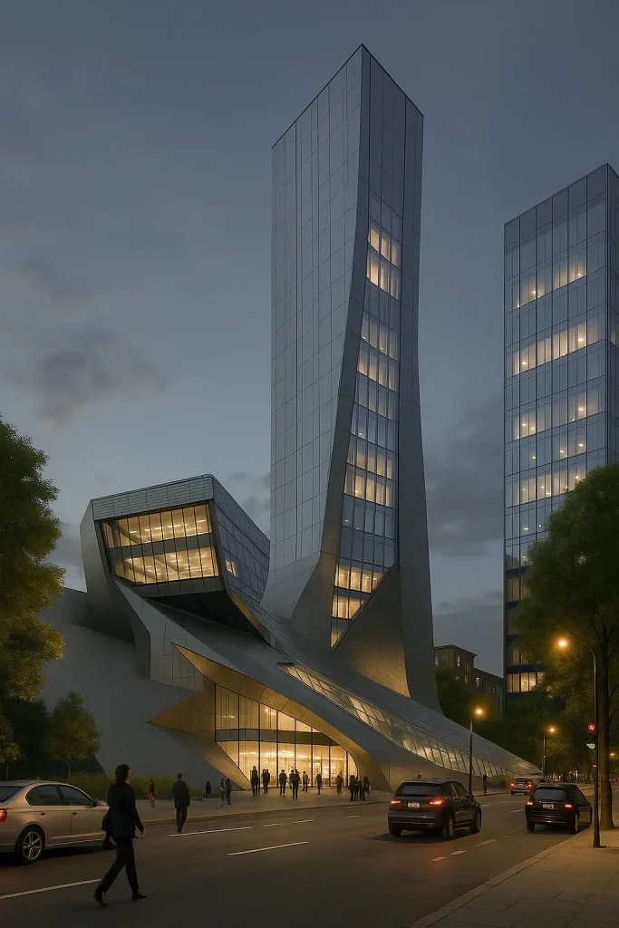 Rendering fotorealistico di interni ufficio in Cina | Fotorealistisches Rendering moderner Büroräume in China | Photorealistic rendering of modern office interiors in China