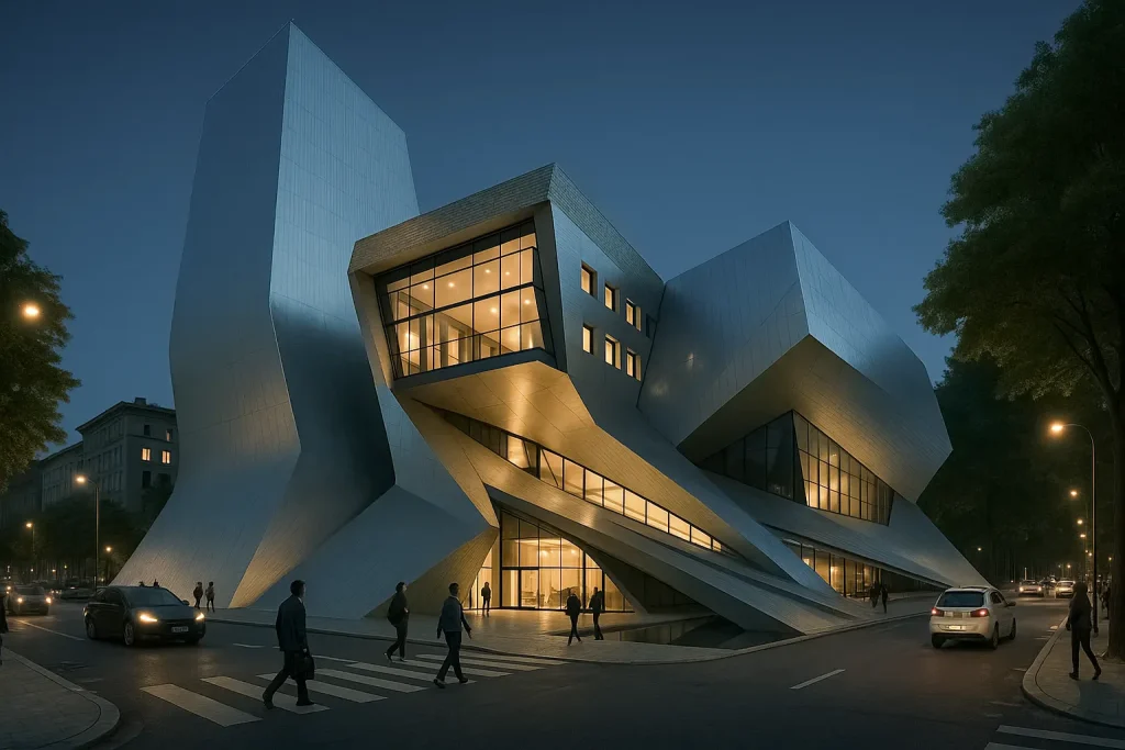 Rendering fotorealistico di una palazzina moderna in Cina | Fotorealistisches Rendering eines modernen Wohngebäudes in China | Photorealistic rendering of a modern residential building in China